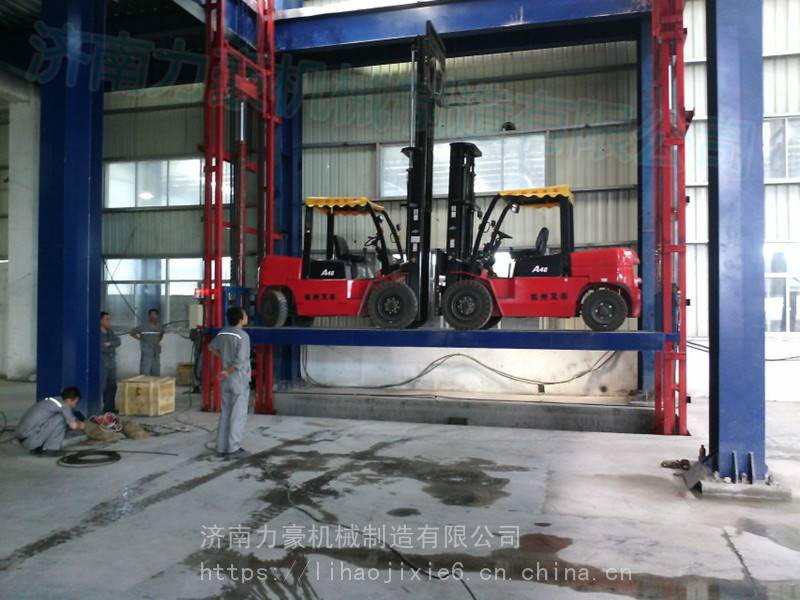 承德升降货梯-5吨电动升降货梯-电动货梯报价-力豪机械